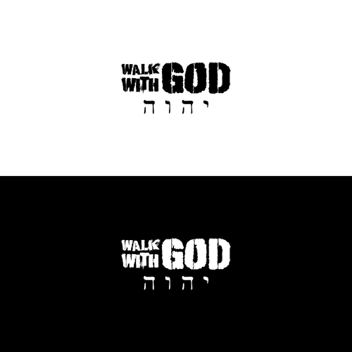 Walk With God Minimalist Luxury Logo for a Modern Faith & Fashion Brand Design by WaksArt©