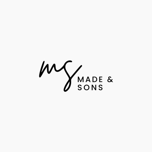 Luxury Meets Ease: Logo & Card Design for Made & Sons Design by CANVASIA