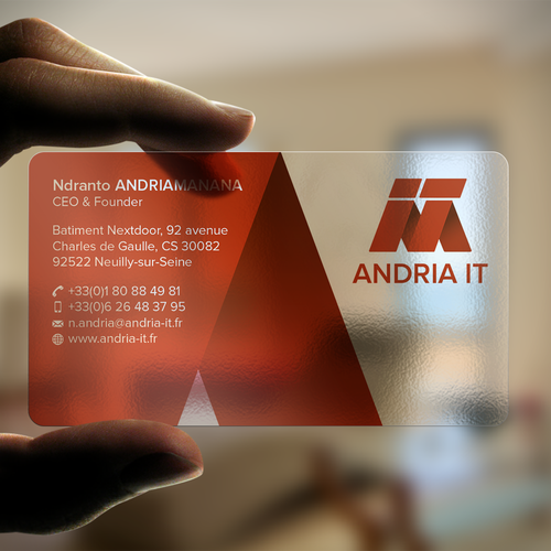 Proposta di design per un contest della categoria Biglietto da visita realizzata da abcef12345