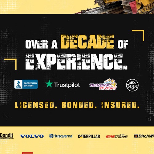 Strong Homepage Design Needed For Tough Heavy Haul Website Design by thecenx