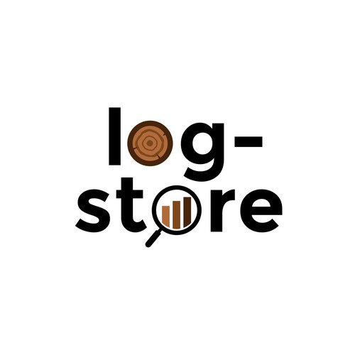 Simple log-store logo Design by yudilima