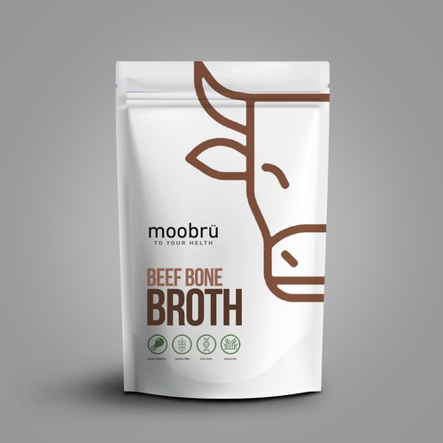 Bone Broth Package Design by sougatacreative