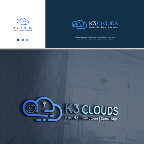 New logo for IT services company Design by is_RoM 9raphic