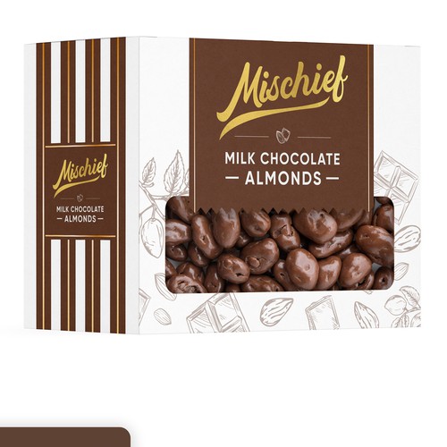 Design retail food packaging (Confectionery) for new brand Design by ADD778