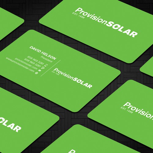 Diseño de Solar Business Cards de Design"Glory"