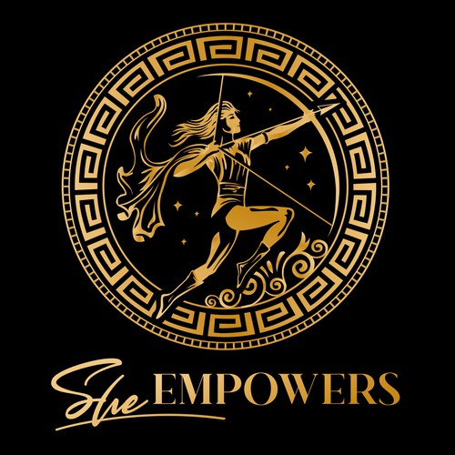 SHEempowers - luxurious design of a woman preferrably in some kind of a circle to appeal to women professionals Design by Jacob Gomes