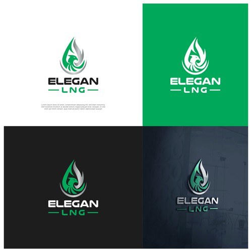 Design a vibrant logo for the first Nigerian LNG company Design by sabhu07