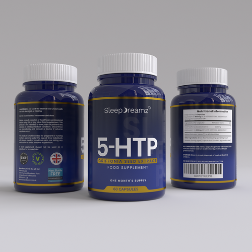Sleep Supplement Label Design for Global Sleep Brand Design by Tamara.D