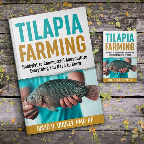 Tilapia Farming - Book Cover Design by Sam Art Studio