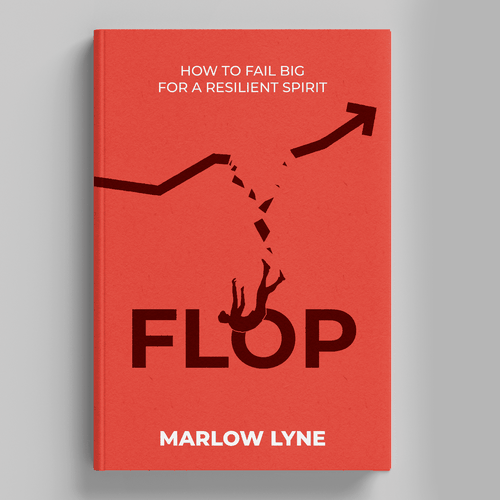 Design a book cover for a book called "FLOP" ! Design by Purushotham49