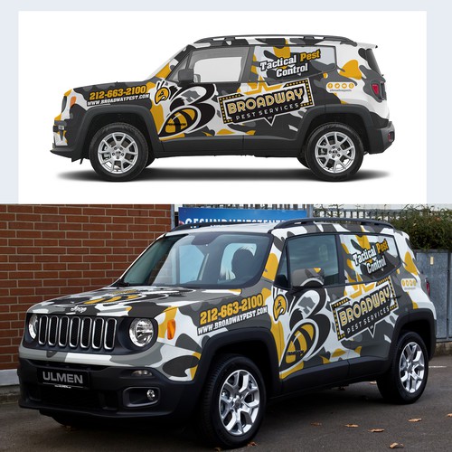 Striking wrap needed for Urban Pest control company Design by Priyo
