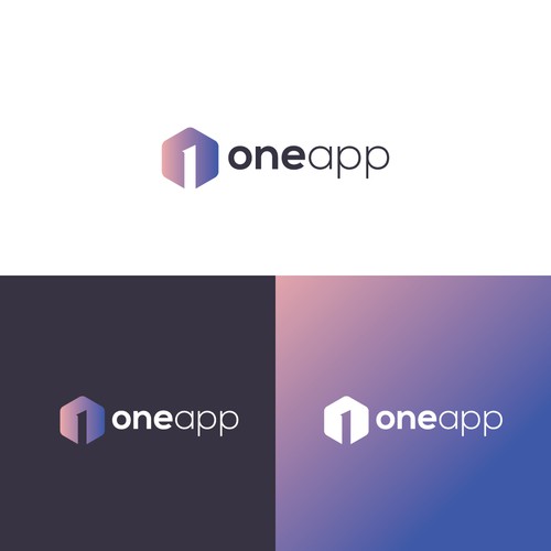 oneapp logo Design by creativefoysal