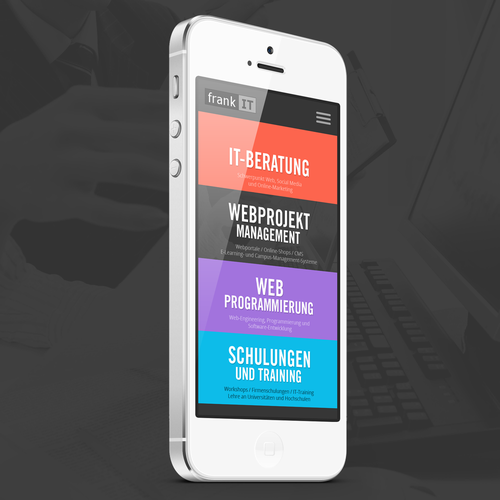 Web page design contest entry by robert.pilc