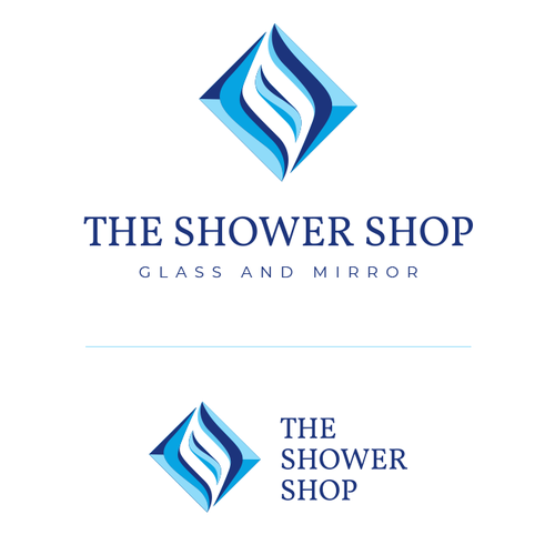 Modernizing Elegance: Redesign Our Shower & Mirror Glass Logo Design by Kuz:Design