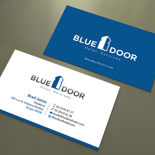 Design a good looking business card (with existing logo ...