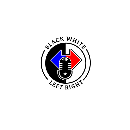 Need a simple, clever, but professional logo and text for our political podcast! Design by KD_Logo