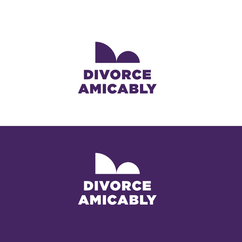 Logo for a new, healthy way for reasonable people to divorce Design by made by mades