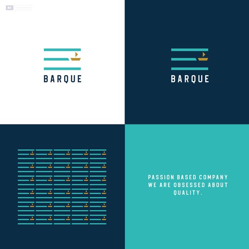 Barque - Logo and Identity Réalisé par KisaDesign