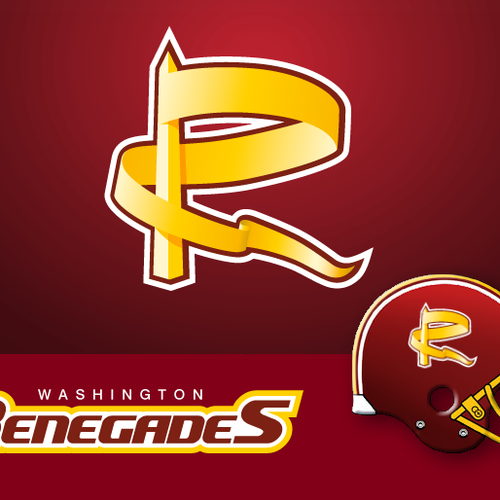 Community Contest: Rebrand the Washington Redskins  Design by mcgraw