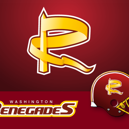 Community Contest: Rebrand the Washington Redskins  Diseño de mcgraw