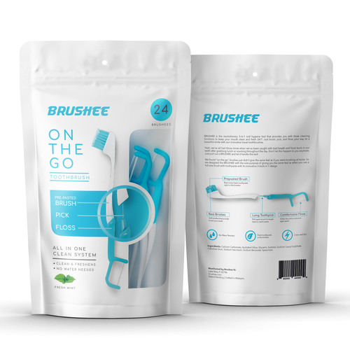 New Brushee Packaging Design Design by Denian