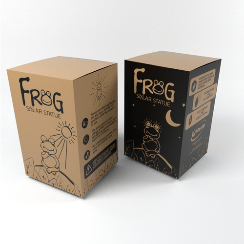 Create a creative box design for Solar Frog Design by degowang