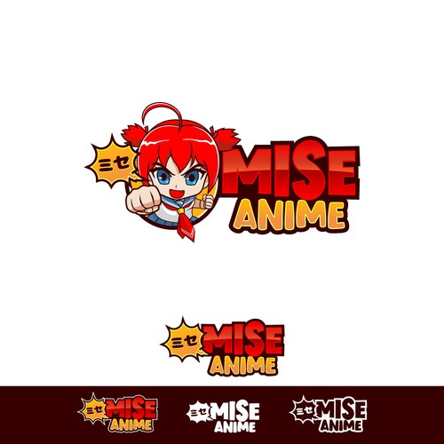 Diseño de Anime Shop Logo for new anime community site de raven09