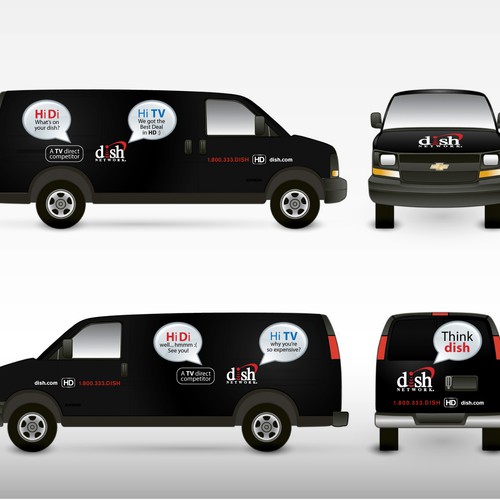 Diseño de V&S 002 ~ REDESIGN THE DISH NETWORK INSTALLATION FLEET de B Vox