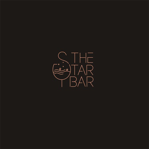 A Bar with Joshua Trees all around Design von GA19