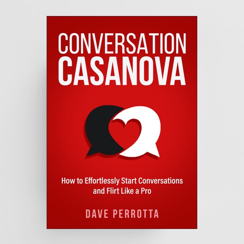 Powerful book cover for a top dating advice book for men Design by Aziel Design