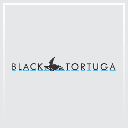 Design a Black Sea Turtle logo with a sail or sailboat somehow included in the image of a turtle Design by rozak46