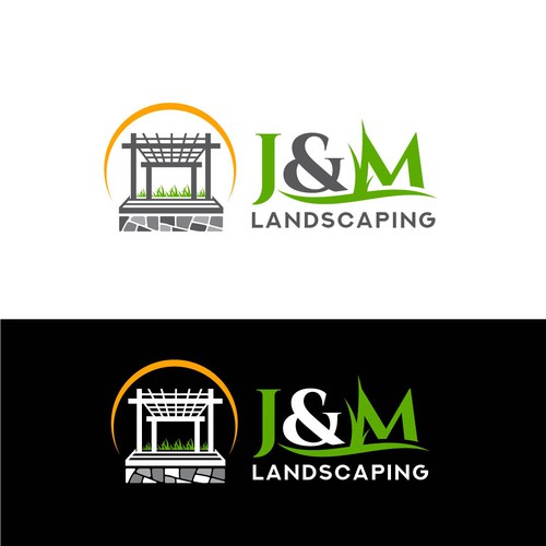 Hardscape/Landscape Logo Design, we build amazing backyards! Design by Schöpfer