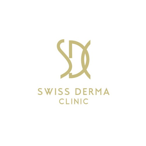 logo with strong recognition, high luxury branding, to evaluate Swiss medical quality Design by cpir ❥❣