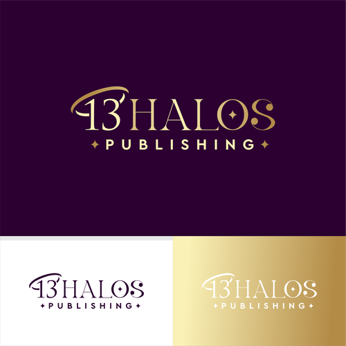 13 Halos Publishing logo Design by StudioJack
