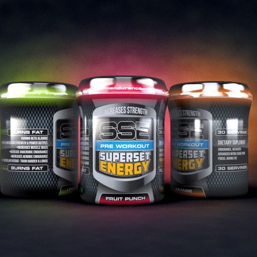 Create a Pre-Workout Label For SSE Design by MA©