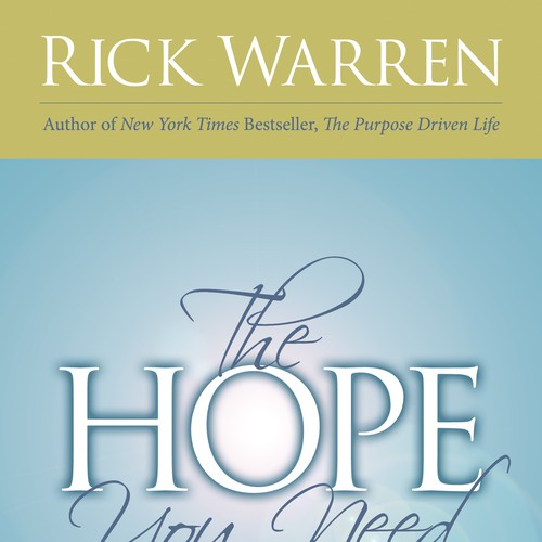 Design Rick Warren's New Book Cover Design réalisé par artiste