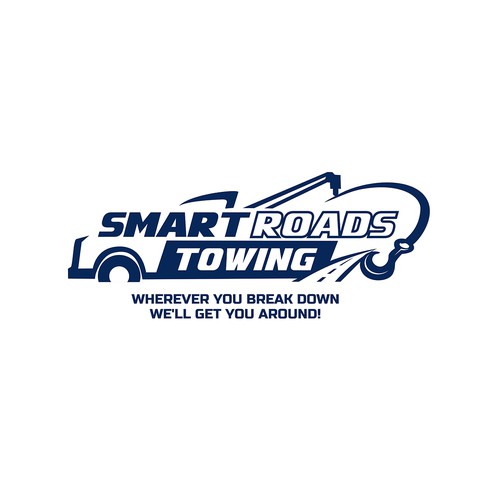 Best Towing Company Logo Design takes it all! Design by hasahatan