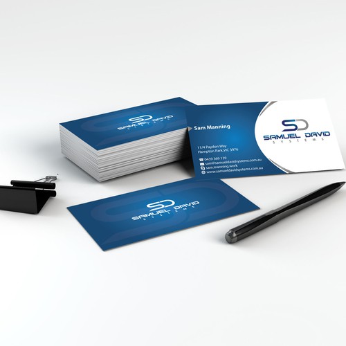 New stationery wanted for Samuel David Systems デザイン by Umair Baloch