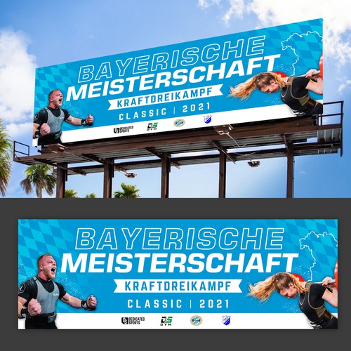 Unique, modern banner design for print - sports competition Design by 123Graphics