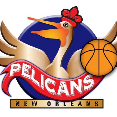 99designs community contest: Help brand the New Orleans Pelicans!! Design by Lilbuddydesign