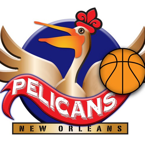 Diseño de 99designs community contest: Help brand the New Orleans Pelicans!! de Lilbuddydesign