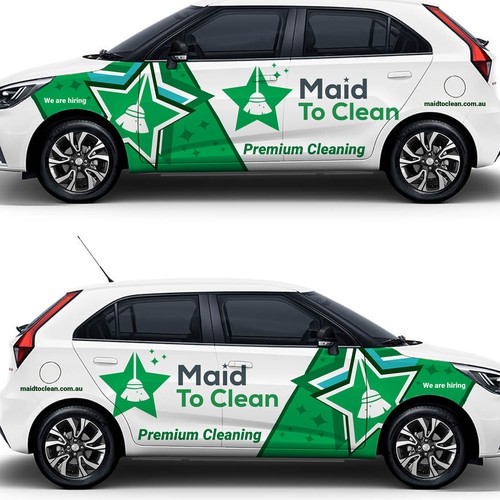 We need a modern car wrap design that will WOW our clients Design by RicardoRS