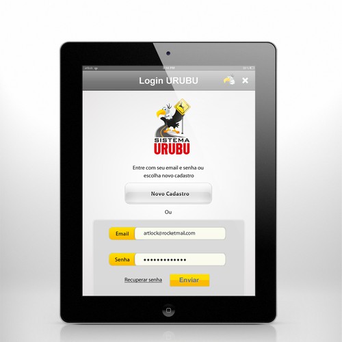 Sistema Urubu (Vulture System) Android Mobile App Design required Design von Artlock16