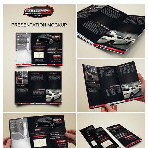 Brochure for Auto business Design by Nandita Pal