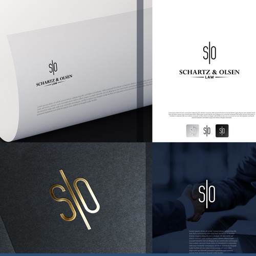 New Law Firm Logo and Brand Guide Packaging Design by Ctrl