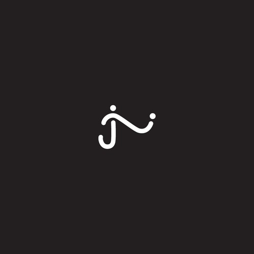 JS Monogram Logo Design by kendelago