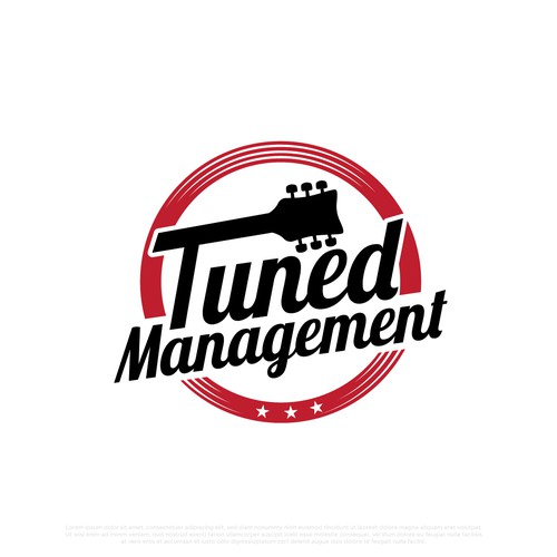 Logo for music management company working with hit making Americana Artists Design by Cengkeling