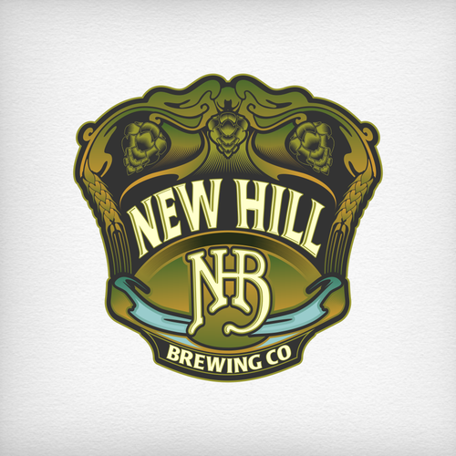 Blend sophistication with edge to create attention grabbing logo for New Hill Brewing Co. Design by DataDesign99d