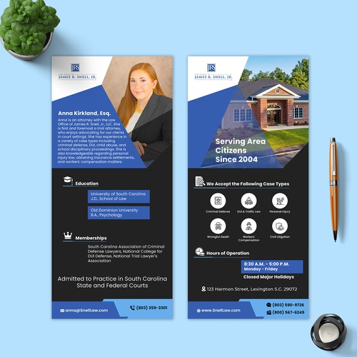 Designs | Two-Sided Rack Card | Postcard, flyer or print contest