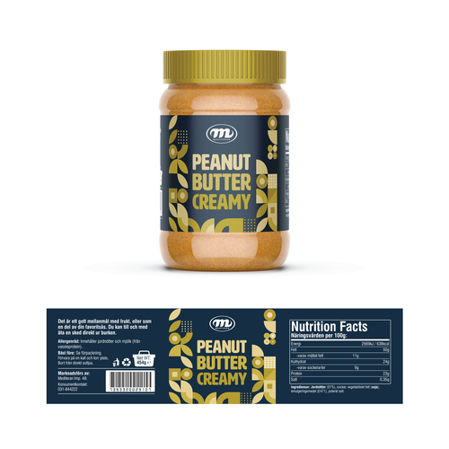 We need a Peanut Butter label that stand out. Design by Rumon79